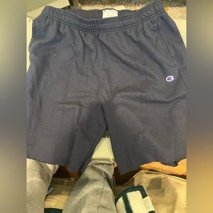 Champion Sweat Shorts Blue Size XXL